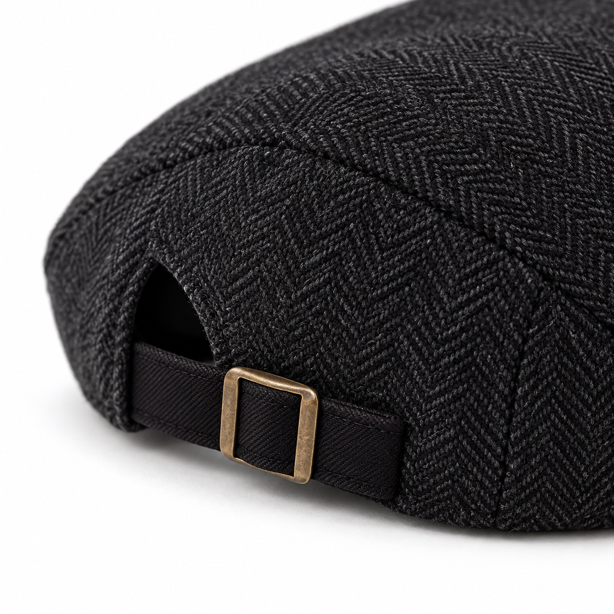 Herringbone Wool Driver Cap