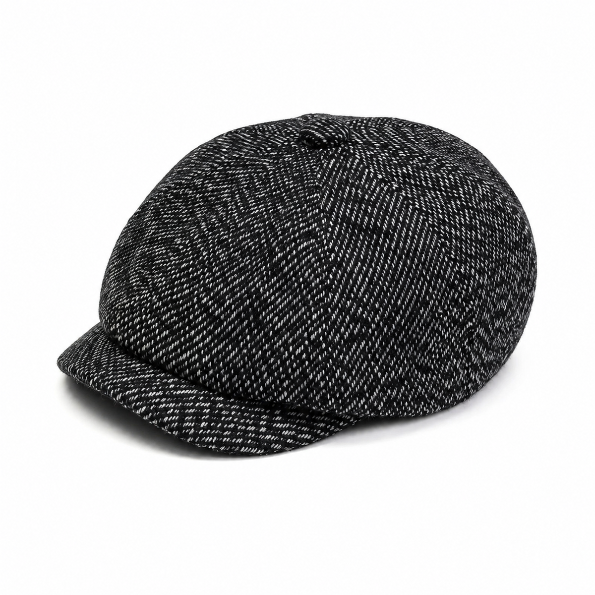 Tweed Newsboy Cap